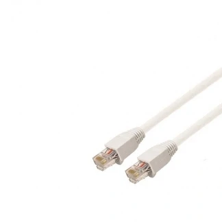 Afbeelding van Netwerkkabel Cat6 U/UTP 5 meter (100% koper, Wit)