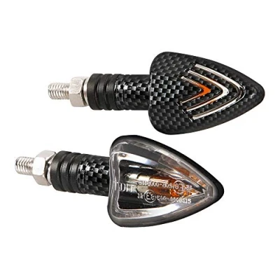 Afbeelding van Lampa Focal Knipperlichten Motor 12V Waterbestendig 2 Stuks Halogeen 21W M8