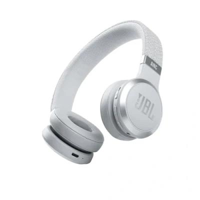 Image de Casque sans fil JBL Live 460 NC à réduction de bruit Blanc