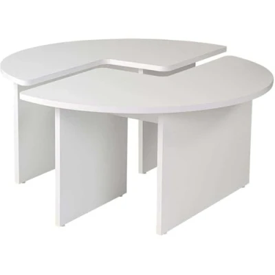 Afbeelding van Asir Salontafel Naturel wit 90 x 41 cm