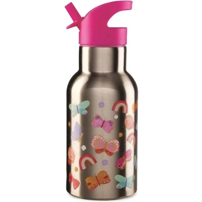 Afbeelding van Crocodile creek rvs thermosfles butterfly garden 400 ml