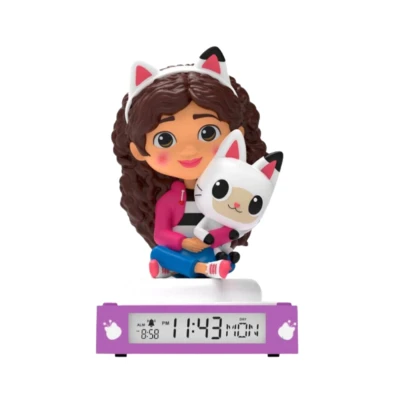 Afbeelding van Gabby&#039;s Dollhouse 3D Wekker met nachtlampje en geluiden 8435507886680