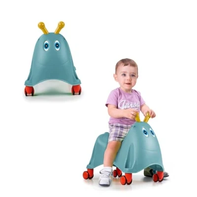 Afbeelding van FEBER Casual Runy blauw rupsband en grappige kleuren, stabiel veilig, ontwikkeling voor jongens meisjes vanaf 1 jaar, beroemd (FED37110)