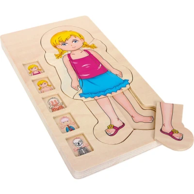 Afbeelding van Puzzel &quot;meisje&quot; 29 stukken