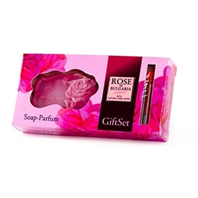 Afbeelding van Biofresh Giftset Essence Parfum 2.1 ml en handzeep 50 gr Rose of Bulgaria