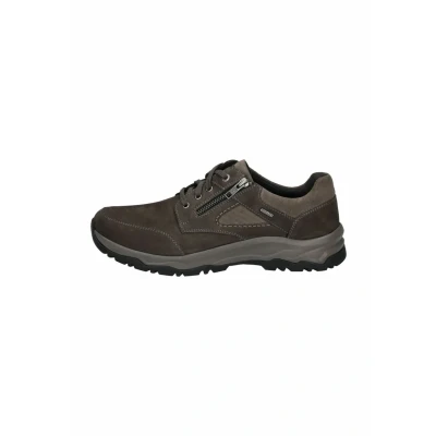 Afbeelding van Josef Seibel Sneakers laag, Heren, Maat: 44, Anthrazit kombi Veloursleer