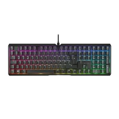 Afbeelding van CHERRY XTRFY TAS MX 3.1 RGB met snoer (DE) MX2A Rood bw (NL, Bedraad), Toetsenbord, Zwart