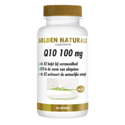 Afbeelding van Golden Naturals Q10 100mg Vegan Capsules