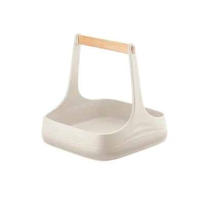 Afbeelding van Guzzini Tierra &quot;ALL TOGETHER&quot; Tafelcaddy Wit Hout post consumer gerecycled plastic