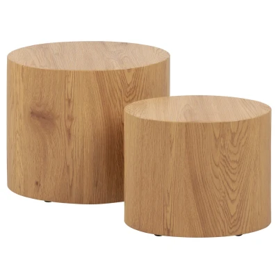 Afbeelding van Emob Salontafel Bruin 33x48x40 cm