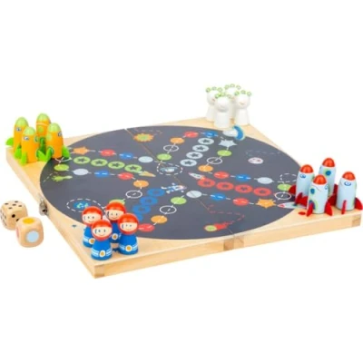 Afbeelding van Small Foot Ludo Houten speeltafel Ruimte