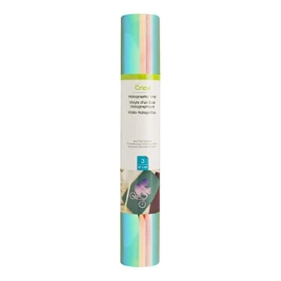 Image de Cricut Holo Vinyl Sampler Neon Riot 12X24 (3), Multicolore, unique, Set de 3 Pièces