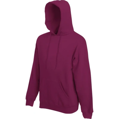 Afbeelding van Fruit of the Loom Herren Kleding Sweatshirts en Hoodies Capuchontruien Bourgogne 2XL