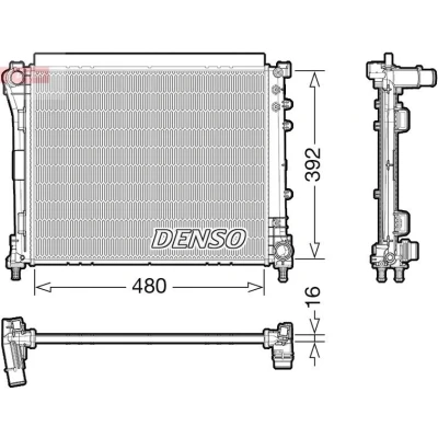 Afbeelding van Denso Radiateur DRM09006