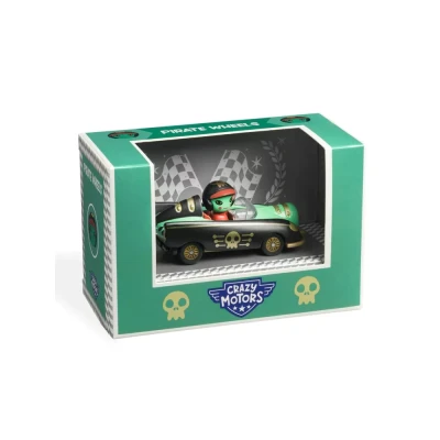 Afbeelding van Djeco crazy motors auto pirate wheels