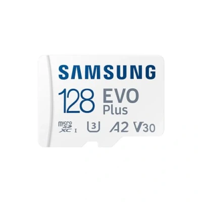Image de Samsung EVO Plus (2024) microSD 128 Go + Adaptateur SD