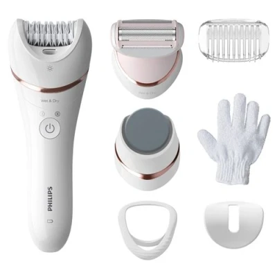Image de Philips BRE730/00 Rasoir/épilateur humide et sec pour les jambes, le corps pieds