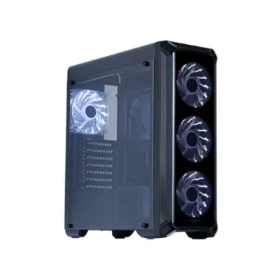 Afbeelding van Zalman i3 Edge Midi Tower schwarz Midi/Minitower ATX Zwart