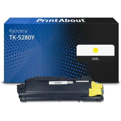Afbeelding van Huismerk Kyocera TK 5280Y Toner Geel