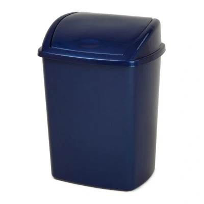 Afbeelding van Afvalbak 26 liter Blauw 16 stuks