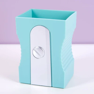 Afbeelding van Puntenslijper Pennenhouder Turquoise