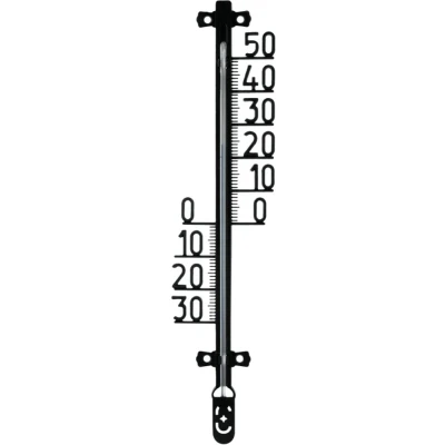 Afbeelding van Metaltex Buitenthermometer 27 X 5 Cm Zwart