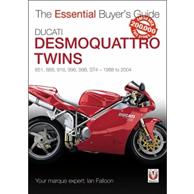 Afbeelding van Ducati Desmoquattro Twins 851, 888, 916, 996, 998, ST4 1988 to 2004