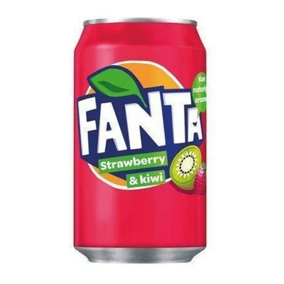 Afbeelding van Fanta Strawberry &amp; Kiwi (24 x 330 ml)