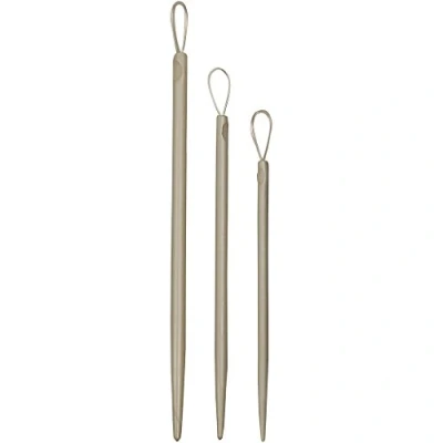 Afbeelding van Garennaald Set van 3 Plastic Naalden 6+7+8,5 cm Voor Garen en Macramé Knutselwerk