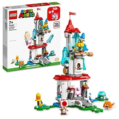 Afbeelding van LEGO 71407 Super Mario Uitbreidingsset: Kat Peach uitrusting en Ijstoren