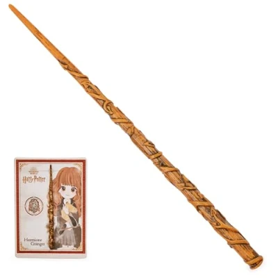 Afbeelding van Harry Potter Hermelien Griffel Toverstaf Met Spreukenkaart 30cm