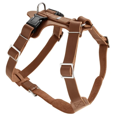 Afbeelding van Hunter Hondentuig Aalborg Cognac Hondenharnas 47 63 cm