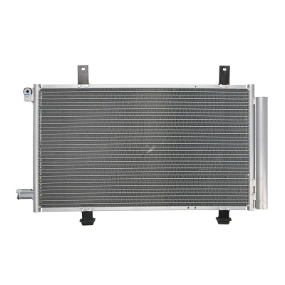 Afbeelding van BOSCH 1 986 AD2 099 Condensor Airco Met stikstofvulling montagehandleiding, Zonder afdichtring, droger 15,5mm 10,2mm 628mm R1234yf, R134a