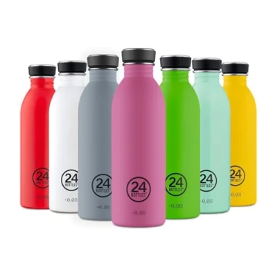 Afbeelding van 24Bottles Mauve 500 ml Drinkfles Violet Gerecycled Roestvrijstaal