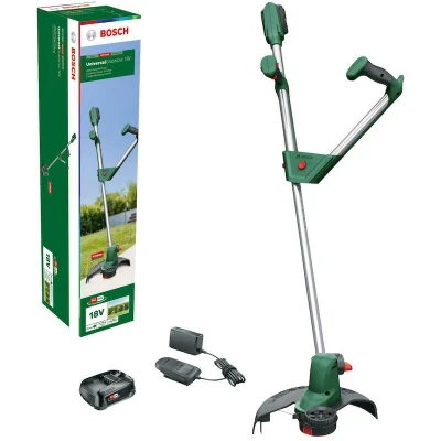 Afbeelding van Bosch Home and Garden UniversalGrassCut 18V 260 Grastrimmer Accu Incl. oplader, 2 accus 18 V 2.0 Ah Snijbreedte max.: 26 cm