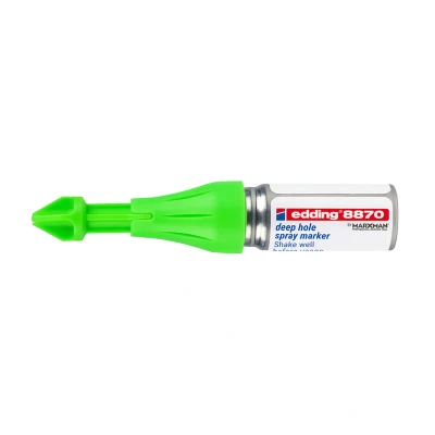 Afbeelding van Edding krijtmarker voor diepe gaten e 8870, neongroen 5 stuks