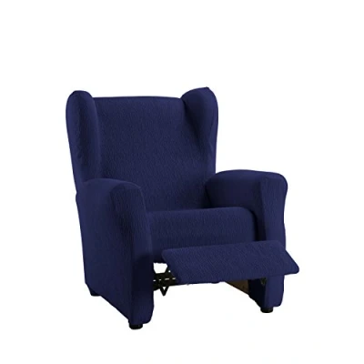Afbeelding van Martina Home Model Emilia Relax fauteuilhoes, marineblauw