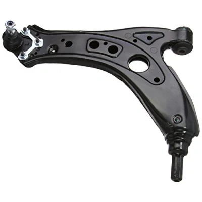 Afbeelding van FAI AutoParts SS1276 Draagarm Zonder bus Met draag/ stuur gewricht Driehoeksdraagarm Plaatstaal SKODA: Fabia 2, VOLKSWAGEN: Polo IV Hatchback