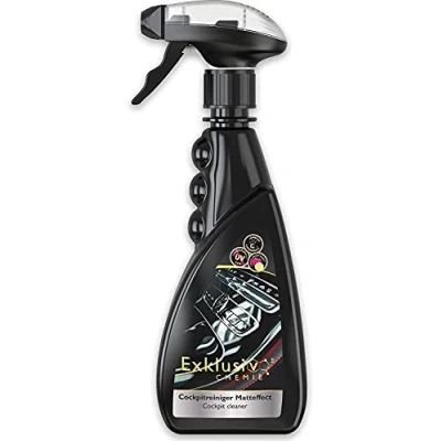 Afbeelding van Exklusiv Chemie® Cockpit Cleaner Matt Effect Rijstation Onderhoud Auto Reinigt en verzorgt dashboard kunststof oppervlakken 500 ml