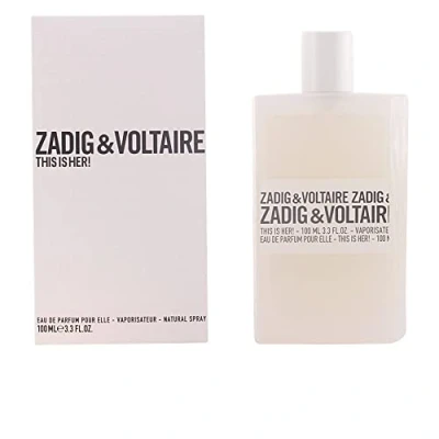 Image de Zadig &amp; Voltaire This is Her! Eau de Parfum 100 ml