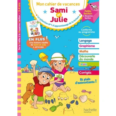 Image de Sami et Julie de la Petite à Moyenne Section Cahier vacances 2025