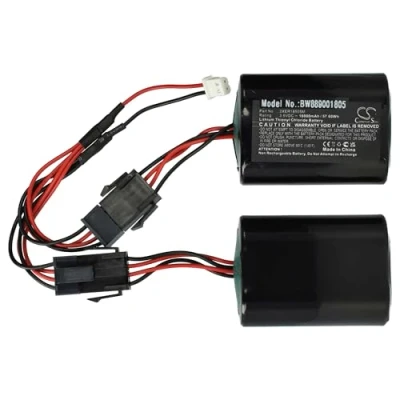 Afbeelding van vhbw Batterij vervangt Visonic 2XER18505m, 103 304742 voor draadloze externe alarmsystemen, 16000 mAh, 3,6 V, Li SOCl2)