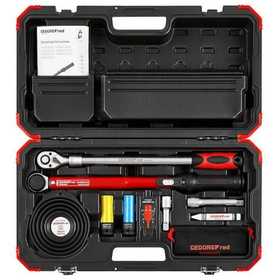 Afbeelding van Gedore Red Wielmontageset 40 200 Nm Zwart 11 delig