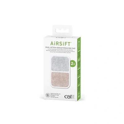 Afbeelding van 2 stuks Catit Airsift Dual Action Geurreductie pad Kattenaccessoires