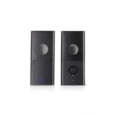 Afbeelding van Gaming luidsprekers Nedis (18 watt, Zwart)