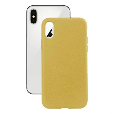 Afbeelding van Telefoonhoes Iphone X KSIX Eco Friendly X, XS Kleur Geel