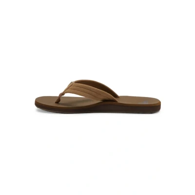 Afbeelding van Quiksilver Carver CORE Teensandalen tan, Heren, Maat: 46, Tan Veloursleer