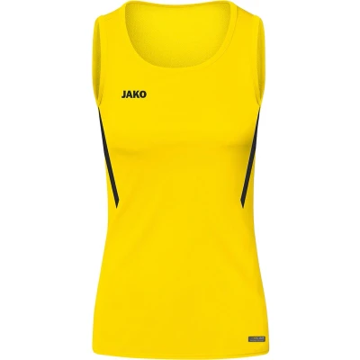 Afbeelding van JAKO Tanktop Challenge Citroen/zwart