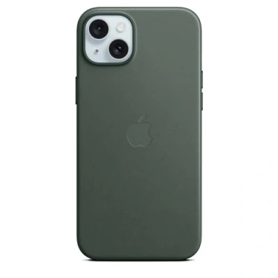 Image de Apple MagSafe Textiel Back Cover Vert iPhone 15 Plus