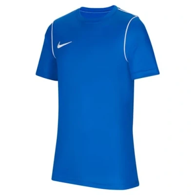 Afbeelding van Nike Park 20 SS Sportshirt Maat 140 Unisex blauw/ wit
